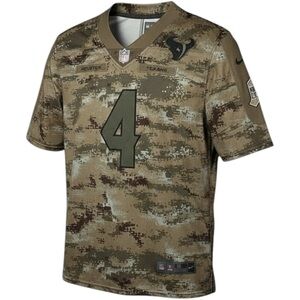 Texans Watson Camouflage Jersey Large